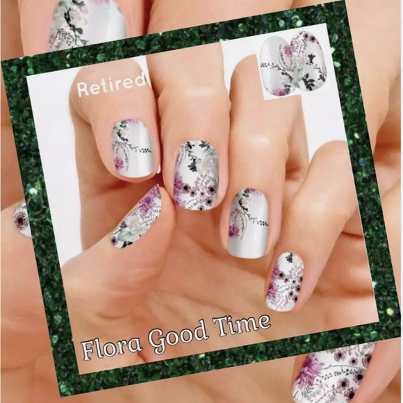 86. Color Street Nail Polish Strips - Flora Good Time - Picture 2 of 3